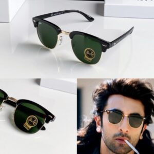 Ray-Ban Club Master Gold Green